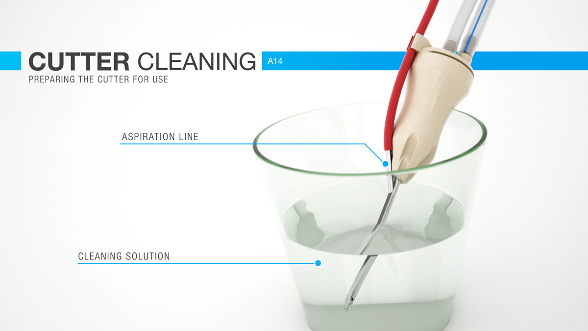 Bauch & Long pharmaceutical Cutter Cleaning 3D studio CGI Render by ETL Visuals