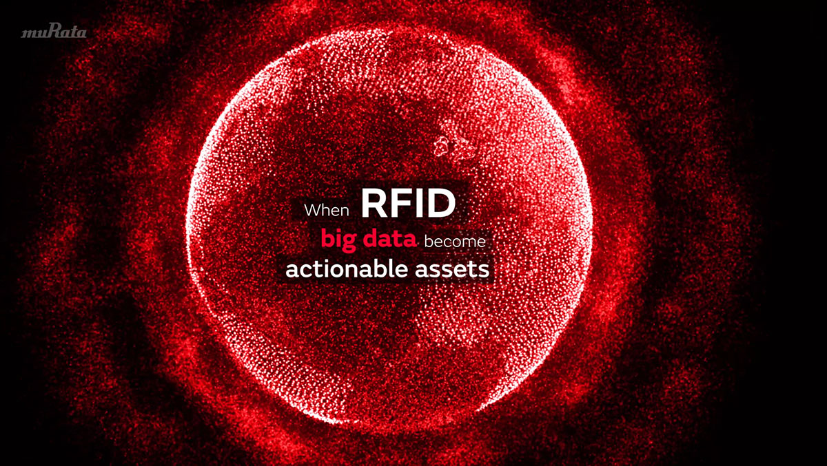 Murata RFID Data applications 3D CGI Motion Graphics Explainer Movie