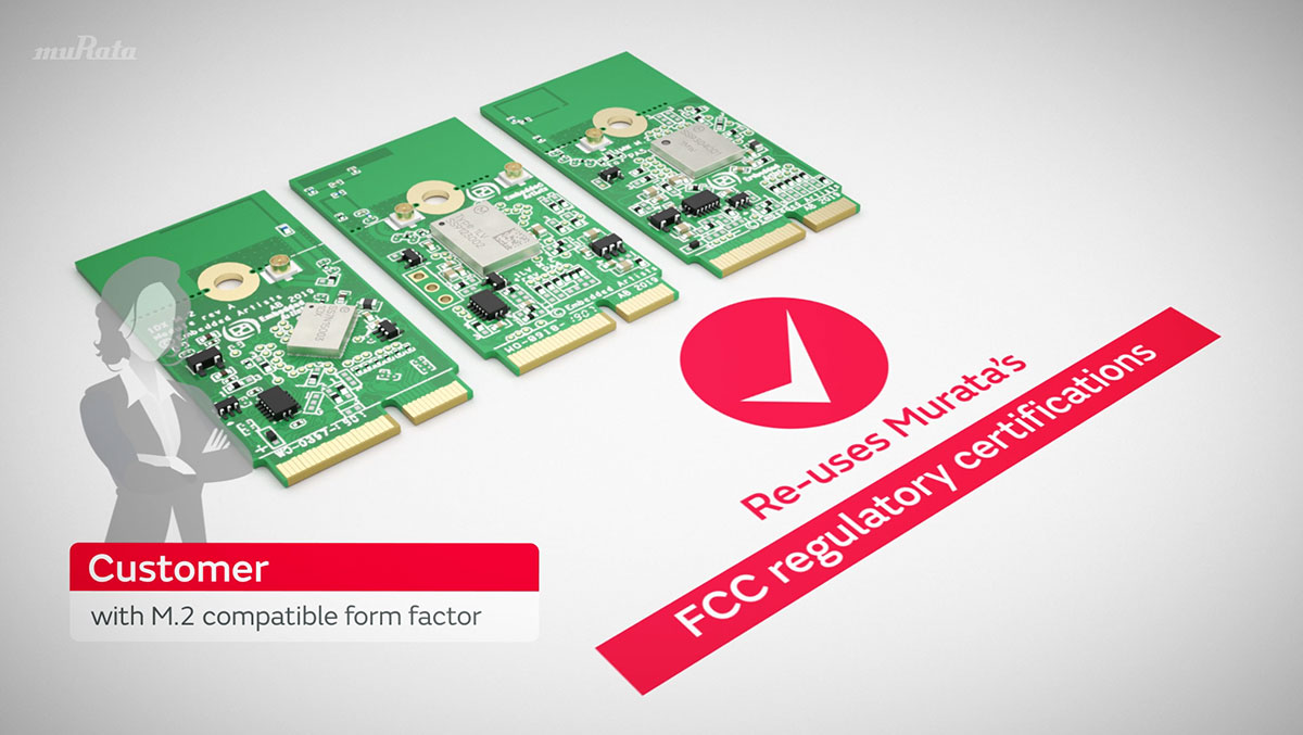 Showing customer benefits of M.2 Modules